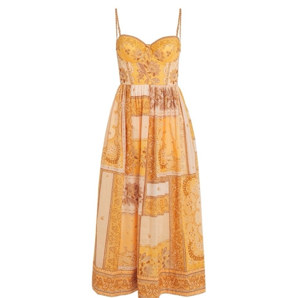 Zimmermann - Lucky Bandana Print Midi Dress - NWT - Never Worn